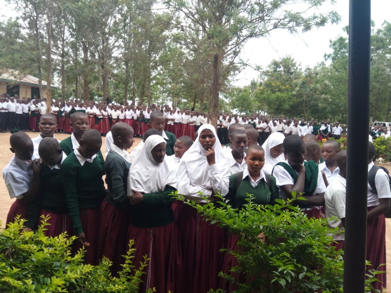 2019 Maziku Sec School students