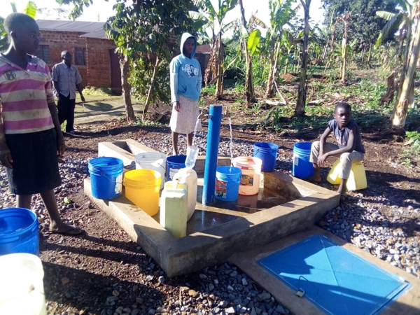 Kituntu Sec.School, Katembe clean water
