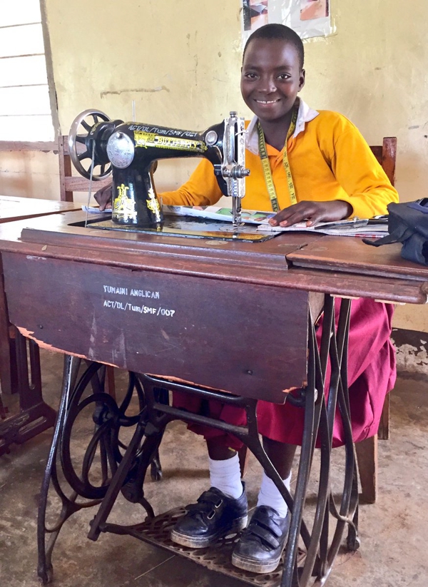 Muleba Tailoring sch learning new skills 2018